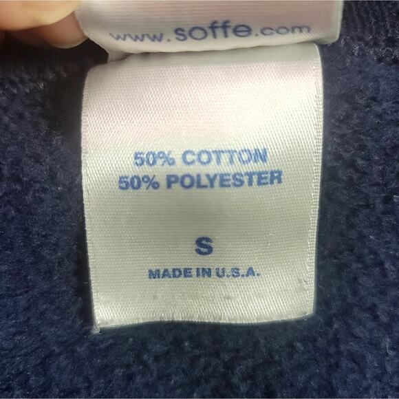 Vintage WVU Soffe crewneck sweatshirt women's sz small made in USA - Picture 5 of 6